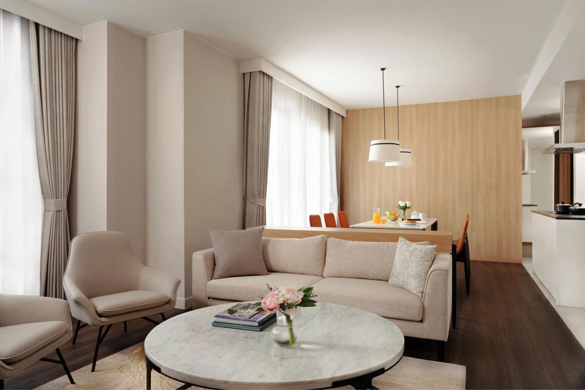 Marriott Executive Apartments Bangkok, Sukhumvit 101 Exterior foto
